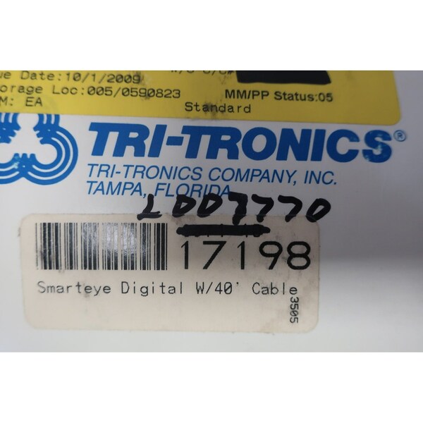 Tri-Tronics Sdf1-40 Smart Eye Digital 40In Cable 12-24V-DC Sensor Fotoeléctrico - 17198