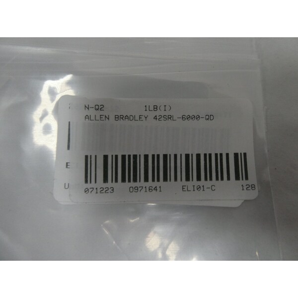 Allen Bradley PHOTOSWITCH SER B 10-30V-DC SENSOR FOTOELÉCTRICO - 42SRL-6000-QD