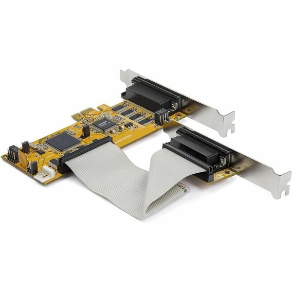 Startech.Com 8 PORT PCI EXPRESS RS232 SERIAL ADAPTER CARD 16C1050 UART 15KV ESD/SYSTEMBASE SB - PEX8S1050LP