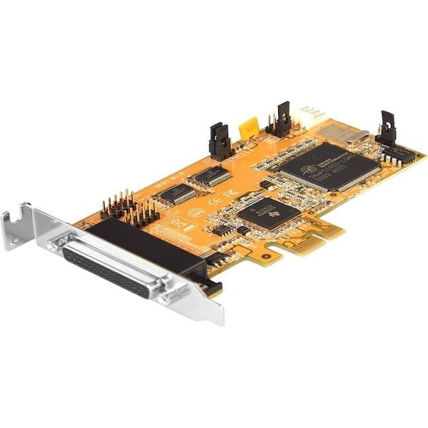 Antaira 2-Port RS-232 + 1-port Parallel PCI Express Card, Low Profile *Power Over Pin-9 - MSC-202ALP1