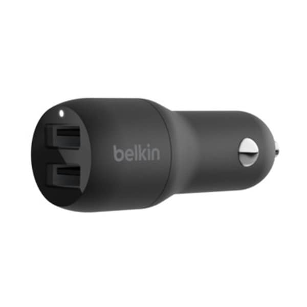 Fasttrack Boost Charging Dual USB C Car Charger, Black - FA3446880