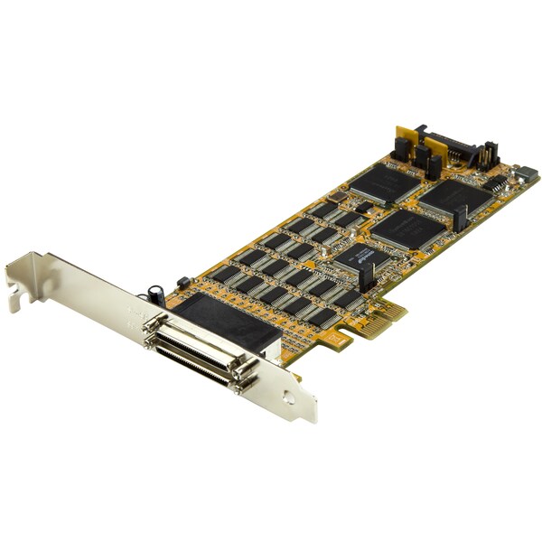 Startech.Com 16-Port PCI Express Serial Card with 16 DB9 RS232 Ports - PEX16S550LP