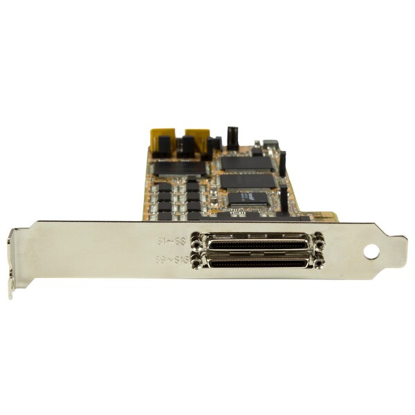 Startech.Com 16-Port PCI Express Serial Card with 16 DB9 RS232 Ports - PEX16S550LP