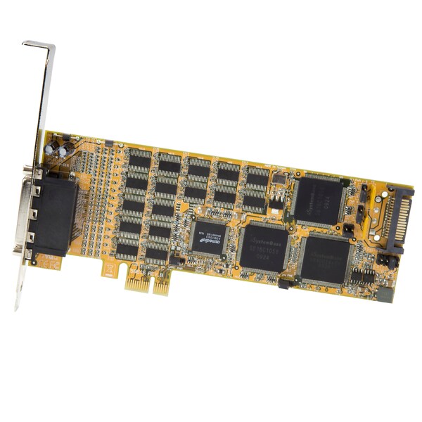 Startech.Com 16-Port PCI Express Serial Card with 16 DB9 RS232 Ports - PEX16S550LP