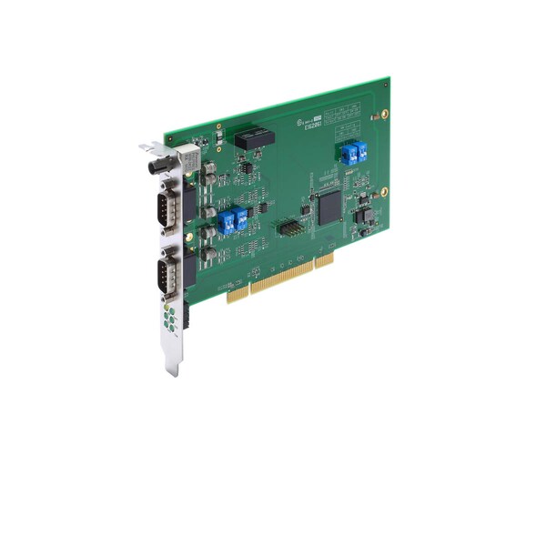 Moxa Irig-B Expansion Module, Pci Interface, 1 Fiber Irig-B In, 1 Db9M - DA-IRIG-B-S-02-T