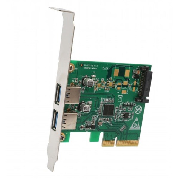 Iocrest 2 Port USB 3.1 Type A 10Gbps PCI-e x4 Card - SI-PEX20208