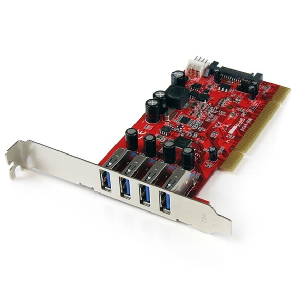 Dynamicfunction Startech  Add 4 Superspeed Usb 3.0 Ports To A Computer Through A Pci Slot - 4 Port Pci Usb - DY131781