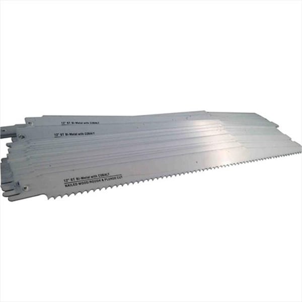 Disston Disston 6483-50 Blu-Mol 12 In. 6 Tpi Wood Cutting Bi-Metal Reciprocating Saw Blade; 50 Pack - 6483-50