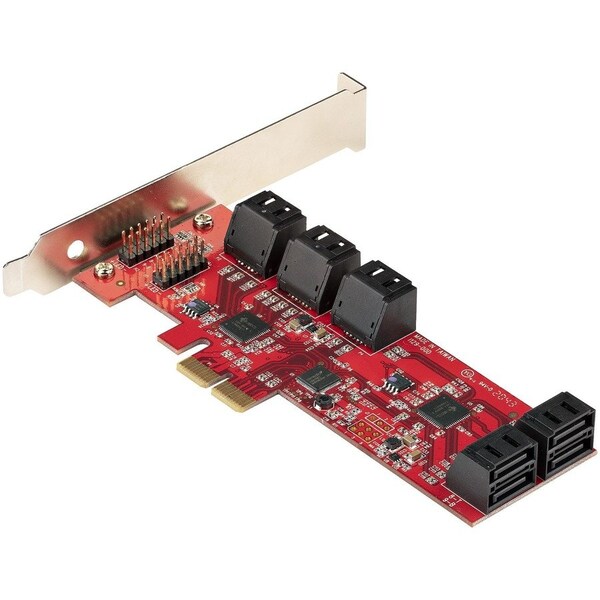 Startech.Com 10 PORT SATA PCIE CARD-6GBPS - 10P6G-PCIE-SATA-CARD