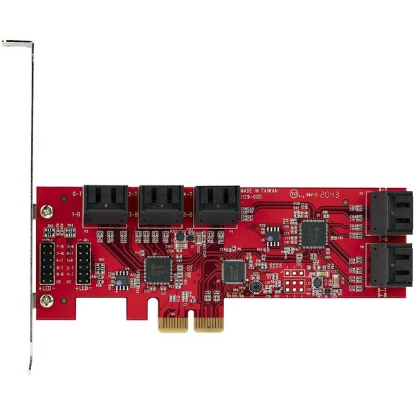 Startech.Com 10 PORT SATA PCIE CARD-6GBPS - 10P6G-PCIE-SATA-CARD