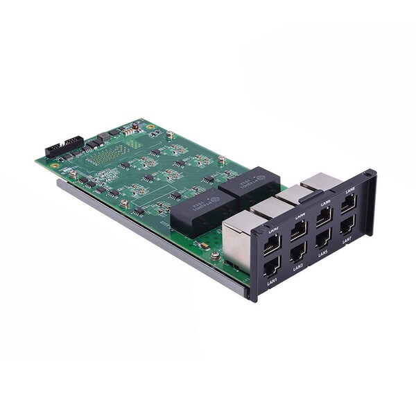 Moxa 8Port Pcie 10/100/1000 Mbps Lan Module Rj45 Connector, Da-720 - DE-LN08-RJ