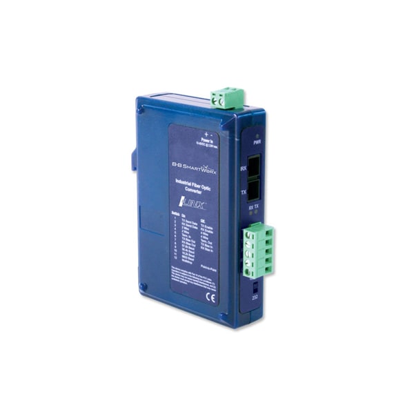 Advantech Industrial 232/422/485 To Sm Fiber, Din Rail - BB-FOSTCDRI-SC