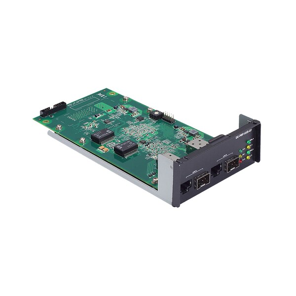 Moxa 2Port 100/1000 Mbps Pcie Prp/Hsr Lan Module Rj45 And Sfp Connector - DE-PRP-HSR-EF