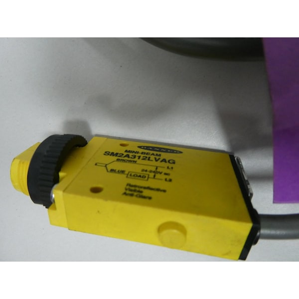 Banner Mini-Beam Sensor Fotoeléctrico 24-240V CA - SM2A312LVAG