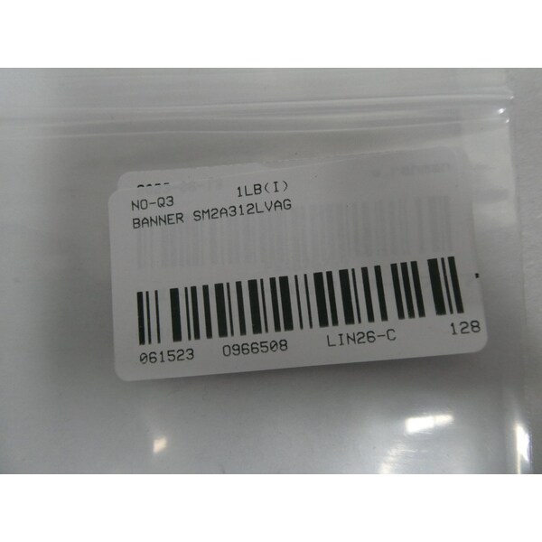 Banner Mini-Beam Sensor Fotoeléctrico 24-240V CA - SM2A312LVAG