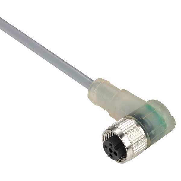 Conector Telemecanique Sensors, 30VCA/36VCC, PVC, Gris - XZCPV1340L2
