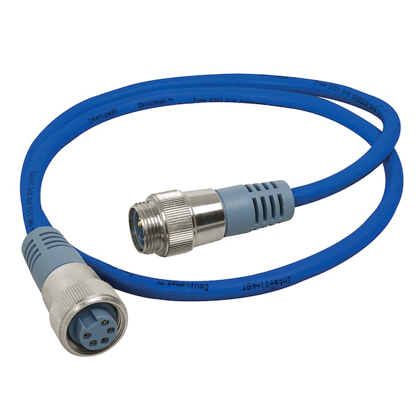 Cable de extremo doble mini Maretron M a F 5M Azul - NM-NB1-NF-05.0