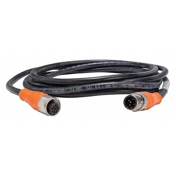 Cable de conexión Telemecanique Sensors, 6.56 pies, Negro, 250VAC/300VDC - XZCRA151164D2