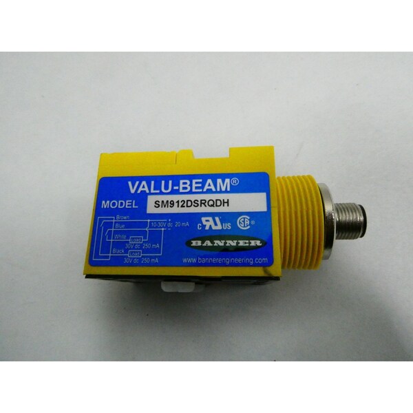 Banner Sensor Fotoeléctrico VALU-BEAM 10-30V-DC - SM912DSRQDH 30074