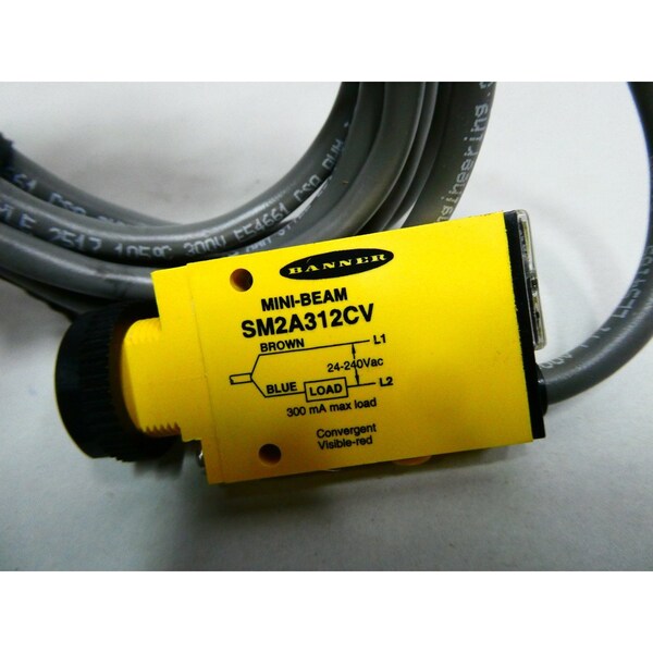 Banner MINI-BEAM 24-240V-AC SENSOR FOTOELÉCTRICO - SM2A312CV