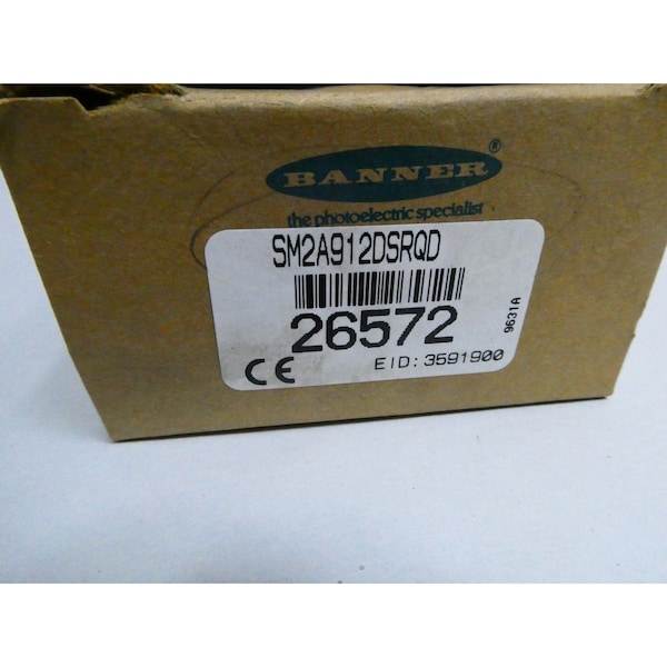Banner Sensor Fotoeléctrico de 24-250V-AC - 26572 SM2A912DSRQD