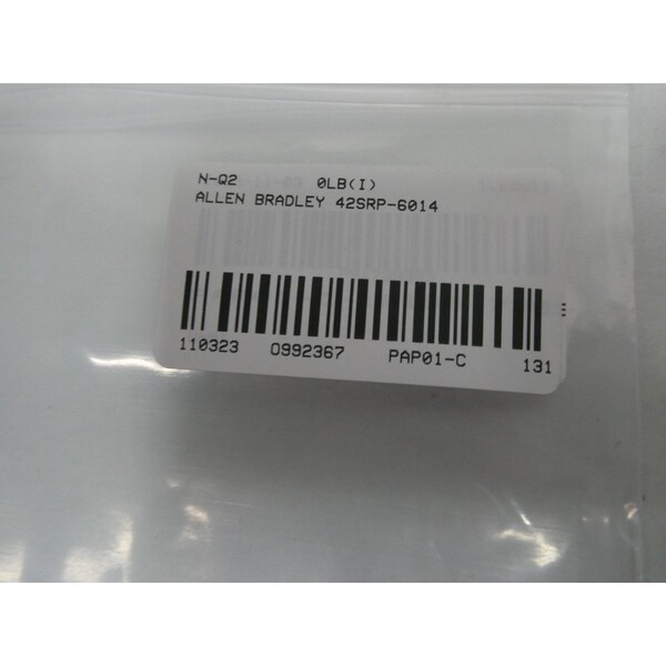 Sensor fotoeléctrico Allen Bradley 20-132V-AC 20-132V-DC - 42SRP-6014