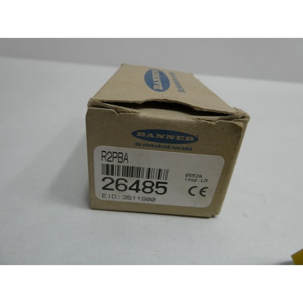 Banner MAXI-BEAM POWER BLOCK SENSOR 105-130V-AC SENSOR FOTOELÉCTRICO - R2PBA 26485.