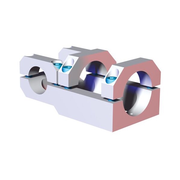 De-Sta-Co T-Clamp - 60Mm Round To 40Mm Round - CPI-TCA-60M-40M
