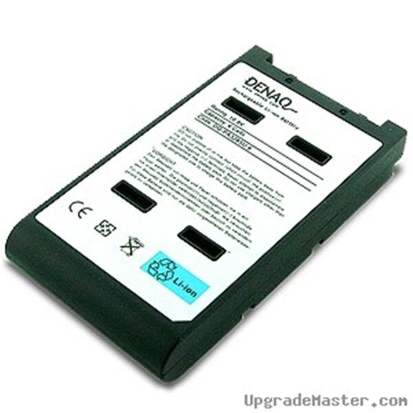Denaq Denaq DQ-PA3285U-6 High Capacity Battery for Toshiba Qosmio E15 Laptops- 4400mAh - DQ-PA3285U-6