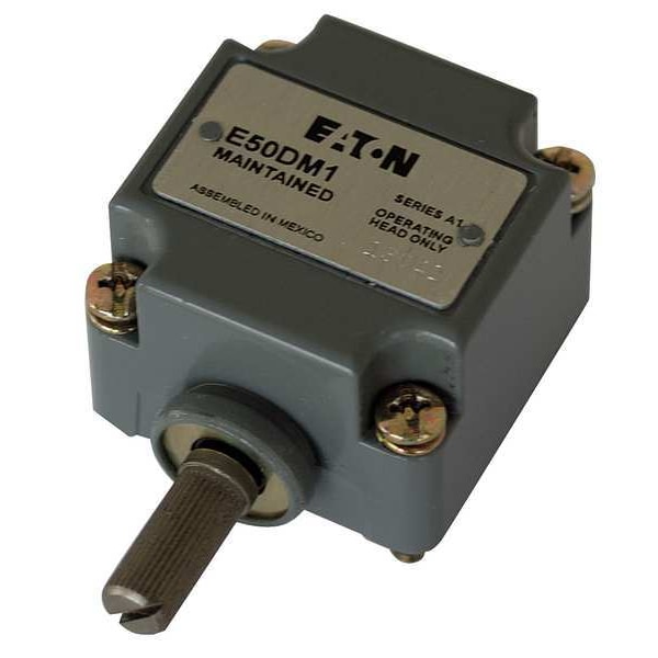 Cabezal de Interruptor de Límite Eaton Cutler-Hammer, Palanca Rotativa, Lateral, .63 Pulgadas - E50DM1