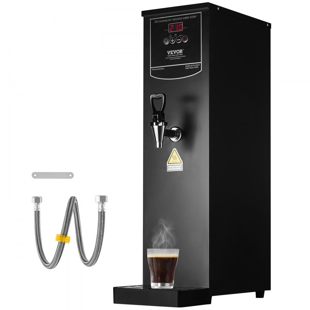 VEVOR 20L Commercial Water Boiler Electric Hot Water Dispenser Stainless Steel - SYKSQCGK50LHZYXN9V1