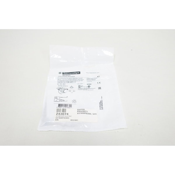 Interruptor de proximidad inductivo de 12-24V-DC - XS1N08PB349S de Telemecanique Sensors