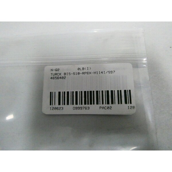 SENSOR DE PROXIMIDAD DE 10-30V DC - BI5-S18-RP6X-H1141/S97 4656402