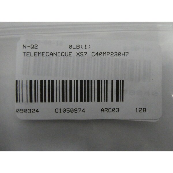 Interruptor de proximidad Telemecanique Sensors 24-240V-AC - XS7 C40MP230H7
