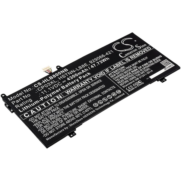 Ilc Replacement For Hp Hewlett Packard Spectre X360 13-Ae001Tu Battery - SPECTRE X360 13-AE001TU