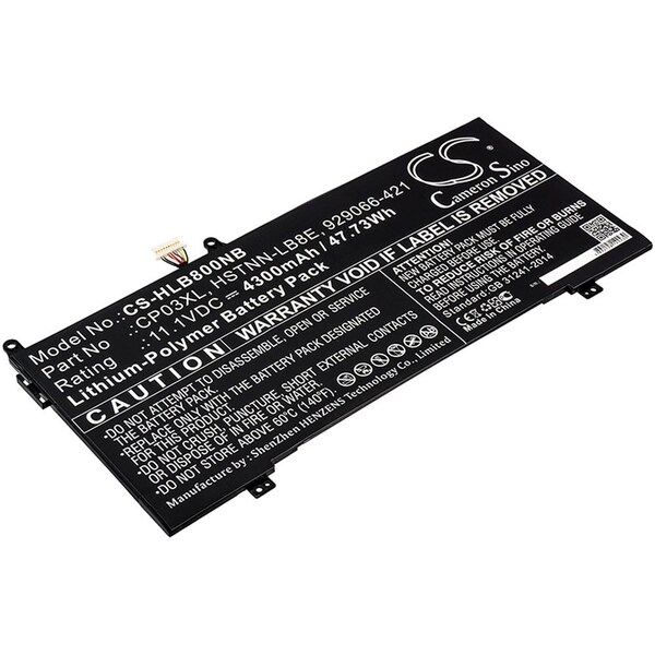Ilc Replacement For Hp Hewlett Packard Spectrex360 Convertible 13 Battery - WX-S7V1-9