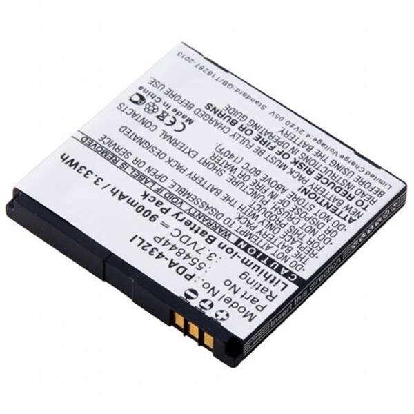 Dantona Dantona Industries PDA-432LI Replacement Battery for WayteQ 554844P - PDA-432LI