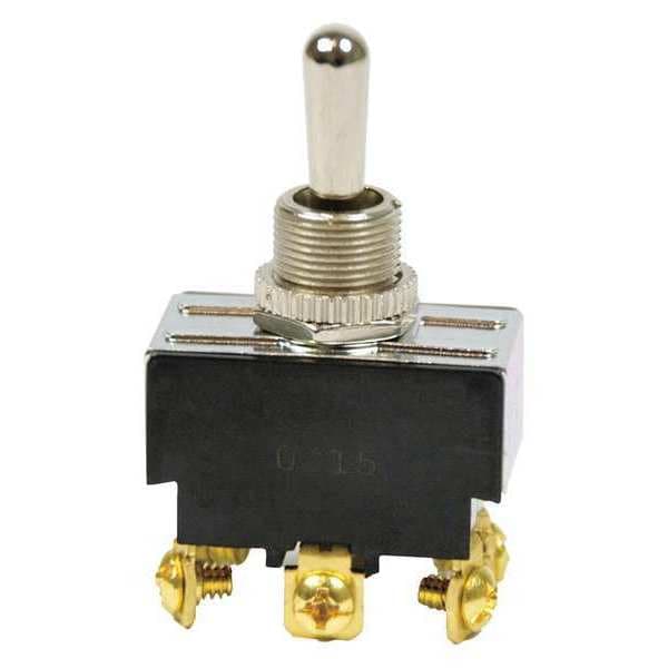 Interruptor de Palanca Gardner Bender, DPDT, Encendido Temporal/ Apagado /Encendido Temporal, 1-1/2 hp @ 125 a 250V AC - GSW-123