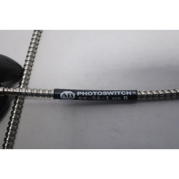Allen Bradley SENSOR DE CABLE DE FIBRA ÓPTICA DE VIDRIO DE 3 PIES, ANGULO RECTO, PARTES Y ACCESORIOS PHOTOSWITCH - 99-54-1
