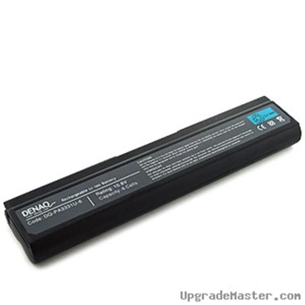 Denaq High Capacity Battery for Toshiba Satellite M30 Laptops- 4400mAh - DQ-PA3331U-6