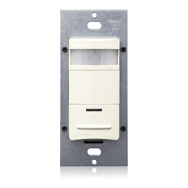 Sensor de movimiento Leviton, PIR, 120-277V AC, L Almendra - ODS10-IDT
