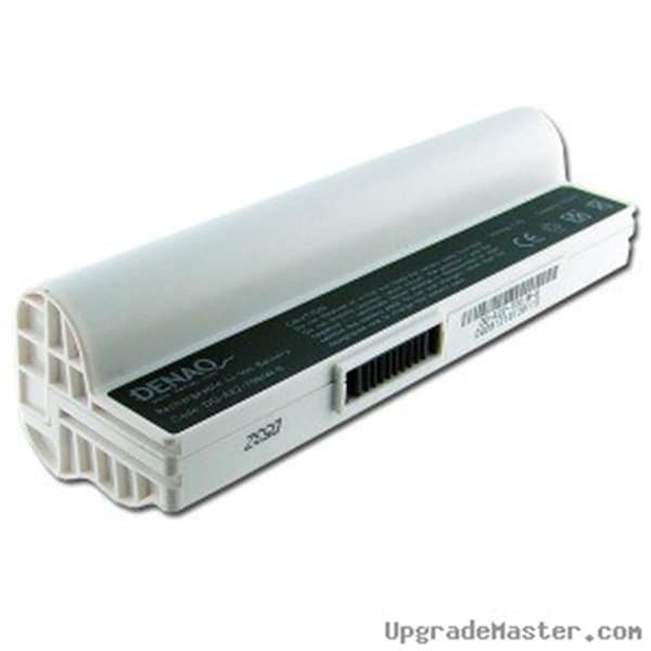 Denaq High Capacity Battery for Asus Eee PC 12G Laptops- 4800mAh - DQ-A22-700/W-6
