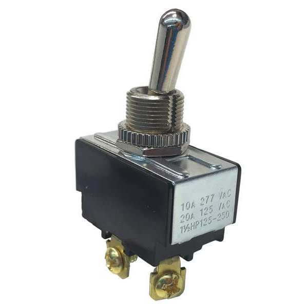 Interruptor de Palanca Gardner Bender, SPST, Encendido/Apagado, 1-1/2 hp @ 125 a 250 V CA - GSW-10