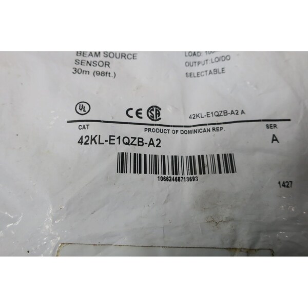 Allen Bradley PHOTOELECTRIC SENSOR 22-250V-AC 22-250V-DC - 42KL-E1QZB-A2