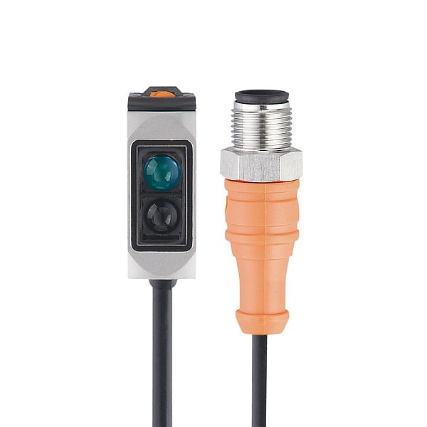 Sensor fotoeléctrico Ifm, 34.8 mm de altura, acero inoxidable 316L - O6H301