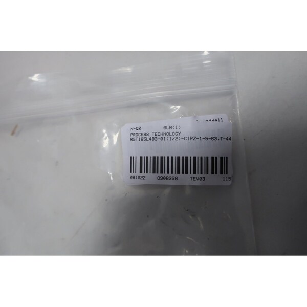 Tecnología de procesos sanitarios Tri-Clamp 1-1/2 pulgadas 1/4 pulgadas Rtd - R5T185L483-01-CIPZ-1-5-63
