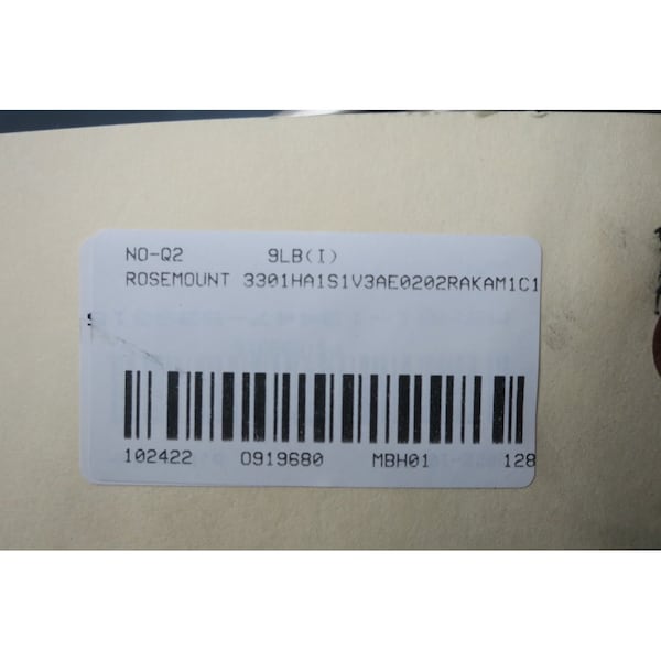Sensores de nivel de radar y transmisor Rosemount de 11-42V-CD - 3301HA1S1V3AE0202RAKAM1C1