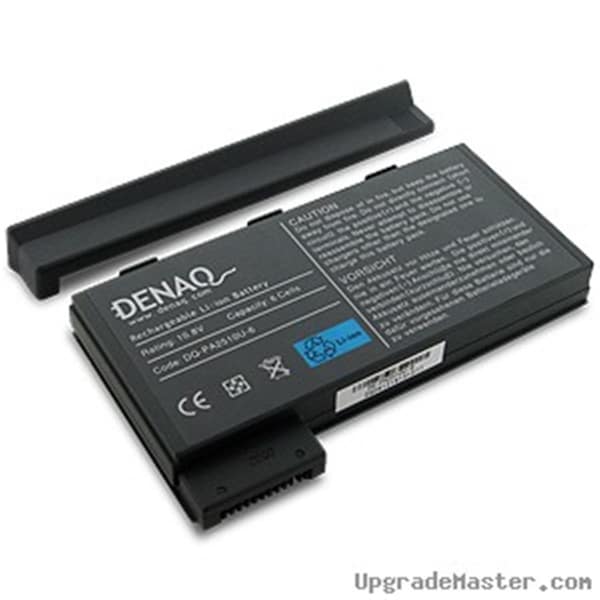 Denaq High Capacity Battery for Toshiba Tecra 8000 Laptops- 4400mAh - DQ-PA2510U-6