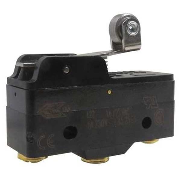 Interruptor de acción rápida industrial Honeywell, palanca, actuador de rodillo, SPDT, clasificación de contacto de 1A @ 240V AC - BZ-2RW82272-A2