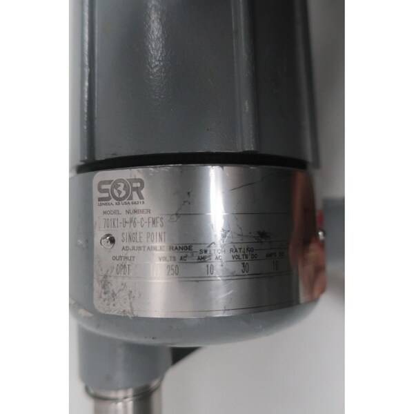 Interruptor de nivel Sor Ultrasonic 250V-Ac - 701K1-U-P6-C-FMFS